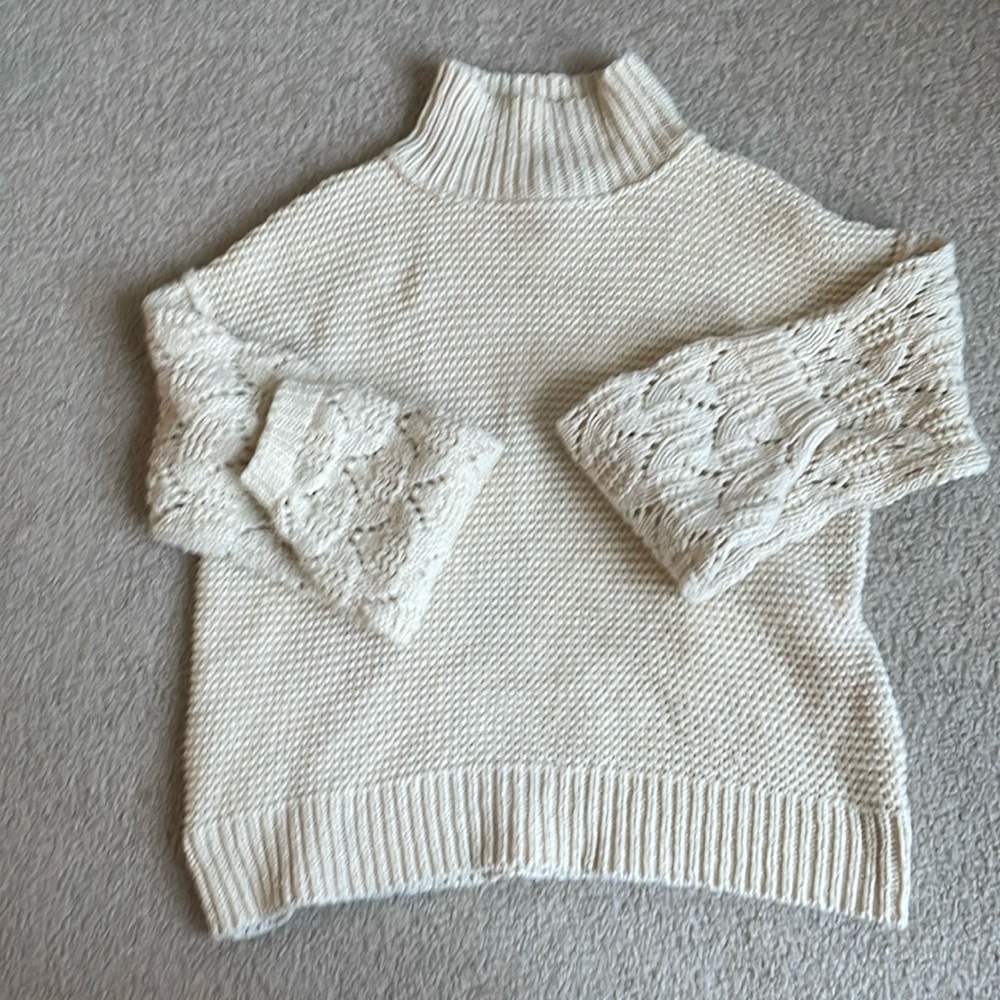 universal threads cream colored sweater